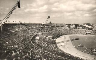 5 db MODERN megíratlan stadionos képeslap, FTC Stadion, Népstadion / 5 MODERN unused Hungarian stadi...