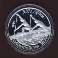 Bulgária 1989. 25L Ag "Olimpiai játékok-kajak" T:PP
