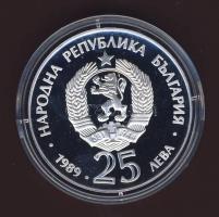 Bulgária 1989. 25L Ag "Olimpiai játékok-kajak" T:PP