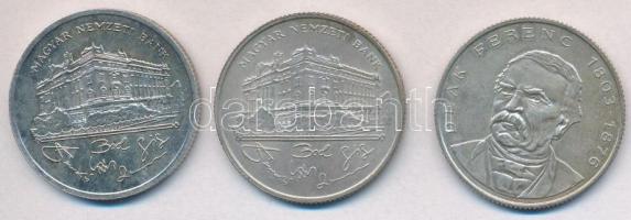 1992-1994. 200Ft Ag "MNB/Deák" (3xklf) T:2