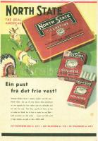 6 db MODERN cigaretta reklám képeslap (tiltott) / 6 MODERN cigarettes advertisement postcards (prohi...