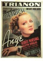 2 db MODERN színésznős motívum képeslap, Sophia Loren, Marlene Dietrich / 2 MODERN motive cards, act...