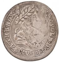 1680K-B 15kr Ag "I. Lipót" Körmöcbánya (5,52g) T:2- Hungary 1680K-B 15 Kreuzer Ag "Leopold I" Kremnitz (5,52g) C:VF Huszár: 1425., Unger II.: 1060.a