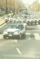 5 db MODERN rendőr motívumos képeslap, Tarnamérai Rendőrmúzeum, helikopter / 5 MODERN police officer...