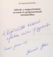 Dr. Kapronczay Károly: Adatok a magyarörmény orvosok és gyógyszerészek történetéhez. Magyar-Örmény K...