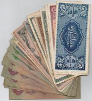 1930-1946. 47db-os vegyes pengő bankjegy tétel: 10P-1.000.000AP