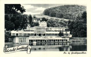 Szovátafürdő, Sovata; Az új fürdőpavilon / the new spa pavilion