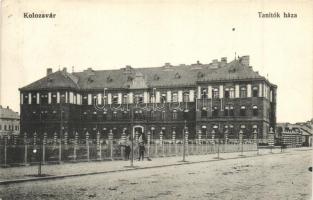 Kolozsvár, Cluj; Tanítók háza, Bernát kiadása / Teachers' house (EK)