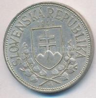 Szlovákia 1941. 20K Ag "Cirill és Metód" T:2 
Slovakia 1941. 20 Korun Ag "St. Kyrill...