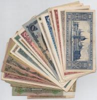 1930-1946. 31db-os vegyes pengő bankjegy tétel, benne 1946. 100.000.000BP T:III,III-