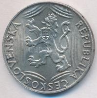 Csehszlovákia 1948. 100K Ag Függetlenség T:2 Czechoslovakia 1948. 100 Korun Ag Independence C:XF Krause KM#27