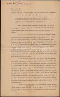 1932 A magyar királyi belügyminiszter körrendelete az Oroszországba irányuló kivándorlás tárgyában.