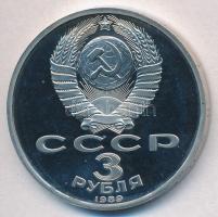 Szovjetunió 1989. 3R Cu-Ni "Örmény földrengés segélyezése" T:PP ujjlenyomat, felületi karc...