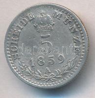 Ausztria 1859A 5kr Ag "Ferenc József" T:2-
Austria 1859A 5 Kreuzer Ag "Franz Joseph&...