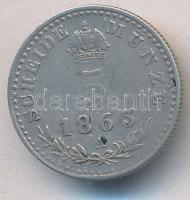 Ausztria 1863A 5kr Ag "Ferenc József" T:2,2-
Austria 1863A 5 Kreuzer Ag "Franz Josep...