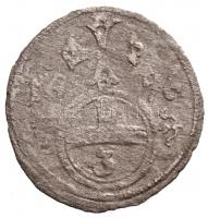 Német Államok / Szilézia 1696. 3Pf Ag Oppeln (0,48g) T:2- German States / Silesia 1696. 3 Pfennig Ag Oppeln (0,48g) C:VF