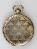 cca 1920 Fémtokos Doxa zsebóra hibátlan számlappal, üveggel, jól működő / Metal case Doxa pocket wat...