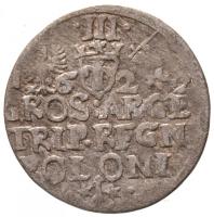 Lengyel Királyság 1622. 3Gr Ag "III. Zsigmond" Krakkó (1,85g) T:2- Poland 1622. 3 Grossi Ag "Sigismund III" Kraków (1,85g) C:VF Kopicki 1227.