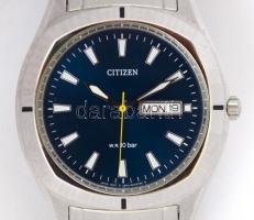 Citizen kvarc karóra, Szép számlappal, fém szíjjal, működő, jó állapotban