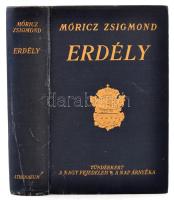 Móricz Zsigmond: Erdély. Tündérkert. A nagy fejedelem. A nap árnyéka. Bp., 1935, Athenaeum. Első kiadás. Kiadói aranyozott egészvászon kötés.