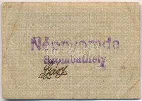 Szombathely ~1920. 20f "Népnyomda" utalvány T:III
Adamo SZO-9.1