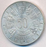 Ausztria 1963. 50Sch Ag "Tirol 600 éve egyesült Ausztriával" T:1-,2
Austria 1963. 50 Schi...