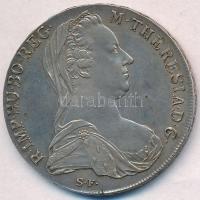 Ausztria 1780SF Tallér Ag Mária Terézia utánveret T:2 patina Austria 1780SF Thaler Ag Maria Theresia restrike C:XF patina