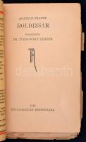 Anatole France: Boldizsár. (Novellák.) Fordította: Turnowszky Sándor. Békéscsaba, 1918, Tevan. Kiadó...