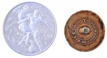 Bognár György (1944-) 1986. "Labdarúgó Világbajnokság Mexikó" Al emlékérem (32mm) + DN &qu...