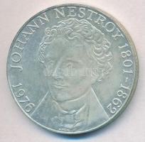 Ausztria 1976. 100Sch Ag "Johann Nestroy" T:1- Austria 1976. 100 Schilling Ag "Johann Nestroy" C:AU