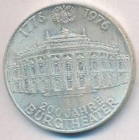 Ausztria 1976. 100Sch Ag "200 éves a Várszínház" T:1- ph. Austria 1976. 100 Schilling Ag "200th Anniversary of the Burgtheater" C:AU edge error