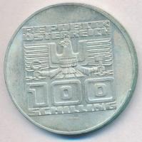 Ausztria 1977. 100Sch Ag "900 éves Hohensalzburg vára" T:1- kis ph.
Austria 1977. 100 Sch...