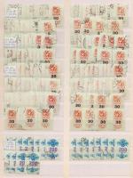 460 db illetékbélyeg 2 berakólapon