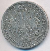 Ausztria 1883. 1Fl Ag "Ferenc József" T:2- 
Austria 1883. 1 Florin Ag "Franz Joseph&...