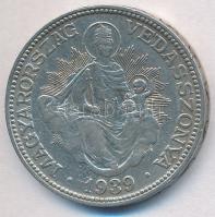 1939. 2P Ag "Madonna" T:2  Adamo P7