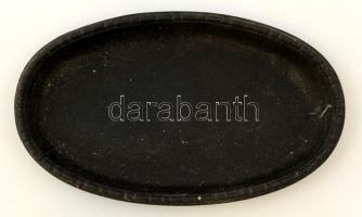 Öntött vas tál, 24×13 cm