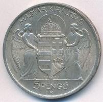 1939. 5P Ag "Horthy balra" T:1-,2 kis patina
Adamo P8.2