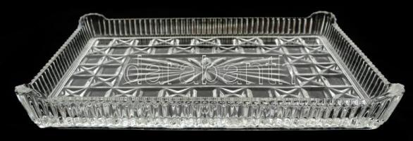 Formába préselt tálca, hibátlan, 30×20 cm