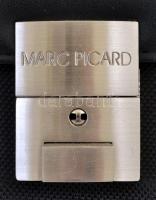 Marc Picard bőr-szövet aktatáska, jó állapotban, 40x34x6 cm