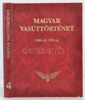 Magyar vasúttörténet 4. kötet 1900-tól 1914-ig. Bp., 1996, Közlekedési Dokumentációs Kft. Kiadói műbőr kötés. Jó állapotban.