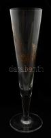 Ritzenhoff pezsgős pohár, eredeti dobozában, hibátlan, m:21 cm