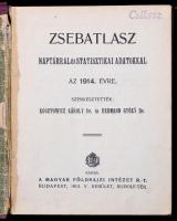 Dr. Kogutowicz Károly, Dr. Hermann Győző: Zsebatlasz. Naptárral és statisztikai adatokkal az 1914. é...