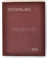 Dr. Kogutowicz Károly, Dr. Hermann Győző: Zsebatlasz. Naptárral és statisztikai adatokkal az 1914. é...