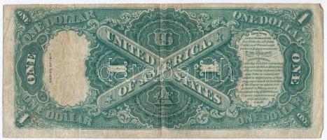 Amerikai Egyesült Államok 1922-1927 (1917). 1$ "H.V. Speelman - Frank White" aláírások T:I...