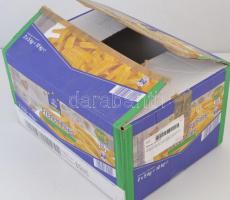 Alexanderwerk öntött vas mérleg, sérült porcelán borítással, matricás, jelzés nélkül, m:33 cm