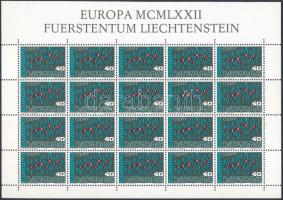 Europa CEPT mini sheet, Europa CEPT kisív