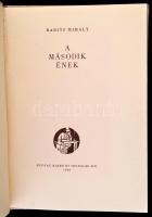Babits Mihály: A második ének. A címlaprajz Bernáth Aurél műve. Budapest , 1942, Nyugat Kiadó és Iro...