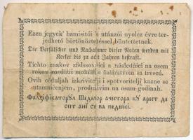 1849. 30kr "Kossuth bankó" csillagos sorszám (?) T:III- kis ly., fo.
Adamo G103