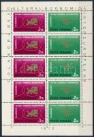 1972 INTEREUROPA pár kisívben Mi 3020-3021