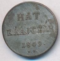 1849NB 6kr Ag T:2-,3 ph.
Adamo B3